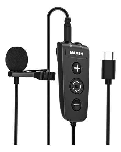 Micrófono Cambiador De Voz Mamen Mic-ls01 Con Clip