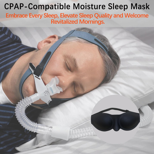 Óculos De Câmara De Umidade Vowleike Soft Silicone Sleep Gog