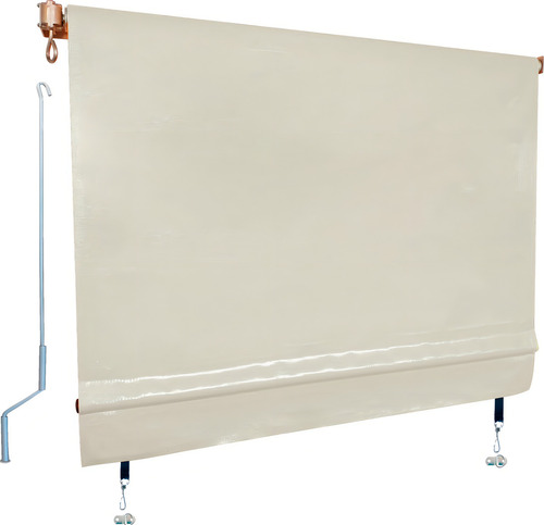 Toldo Sob Medida Completo Com Os Tubos Cor Areia