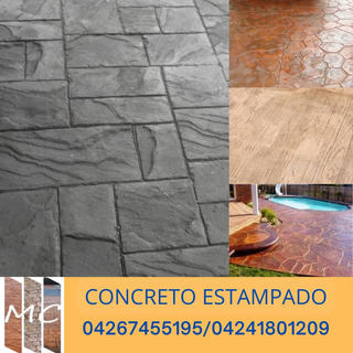 Concreto Estampado | MercadoLibre 📦 Concreto Estampado | MercadoLibre 📦
