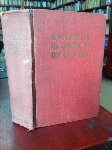 Diccionario Americano Webster's. American Dictionary.