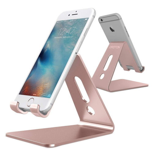 Stand Soporte Escritorio Celular O Tablet Rose Gold