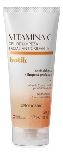 Botik Gel De Limpeza Facial Antioxidante Vitamina C 50g