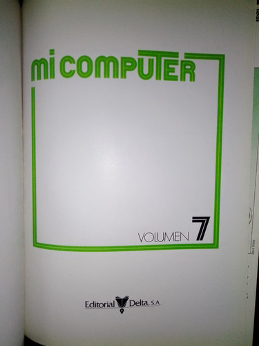 Lote 4 Ejemplares Mi Computer Delta Tapa Dura