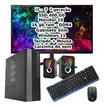 Comprar Mini Pc Completo Desktop I7 7a Ssd 480gb 16gb Windows 11