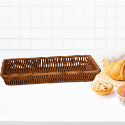 3 Cesta De Mimbre Tejida, Cesta De Mimbre Para Rectangular