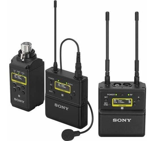 Sony Uwp-d, 1 Sistema De Microfono Inalambrico, Negro, Tal