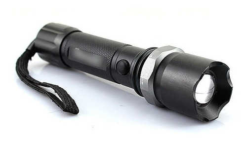 Imagen 2 de 10 de 5 Unidades Linterna Tactica Led Zoom Recargable Cargador Usb