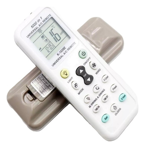 Control Remoto Universal De Aire Acondicionado 2000 En 1 Color Blanco