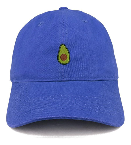 Trendy Shop Gorra Algodón Bordada Con Aguacate Y Perfil Real