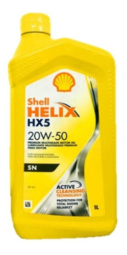 Aceites Y Lubricantes Shell Helix Hx5 20w50 Mineral