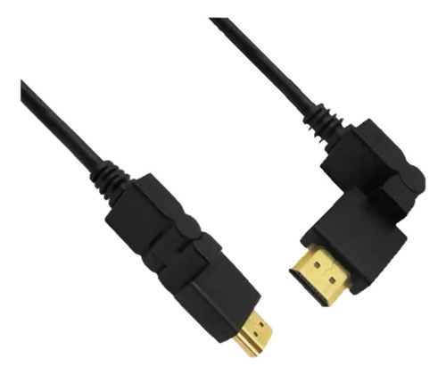 Cable Hdmi 3 Metros Pin 360º 3d 4k 1.4 Full Hd Tv Smart 