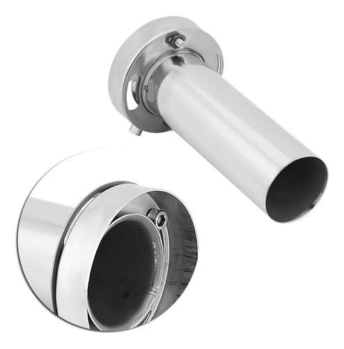 Mc1 Silenciador Escape Redondo Ajustable Universal De 4