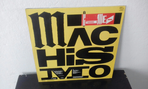 Lp Cameo Machismo. Est De Novo. 1988