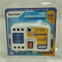 Comprar Protector De Voltaje 220v Aire Acondicionad Bornera Spectrum