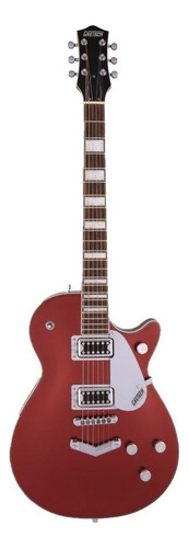 Guitarra eléctrica Gretsch Electromatic G5220 Jet BT de caoba firestick red brillante con diapasón de laurel