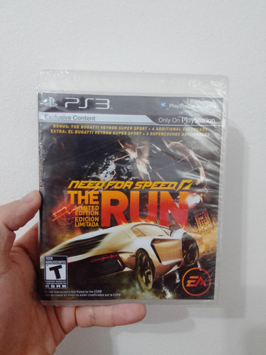 Need For Speed The Run Edición Limitada Ps3 Físico 