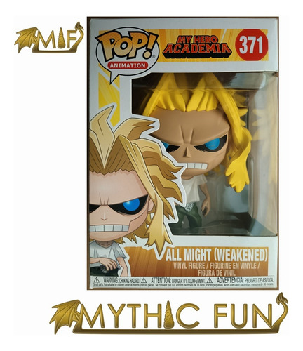 Funko Pop My Hero Academia - All Might 371 (Usado)