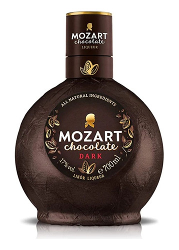 Licor Mozart Dark Chocolate700ml.envio Gratis