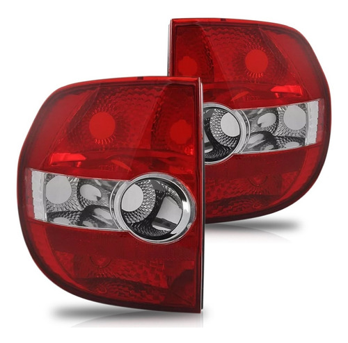 Par Lanterna Fox 2005 2006 07 08 2009 Bicolor Original Valeo