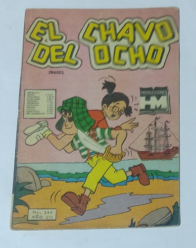 El Chavo Del Ocho 344 Antiguos Comics 