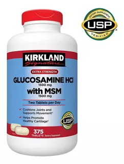 Glucosamine Hci 1500mg With Msm 1500mg Kirkland