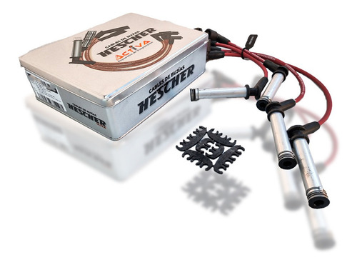 Imagen 2 de 4 de Cables Bujias Corsa Classic 1.4 Apto Gnc Hescher