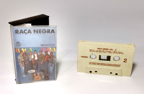 Fita Cassete - Vol 3 - Raça Negra - 1992
