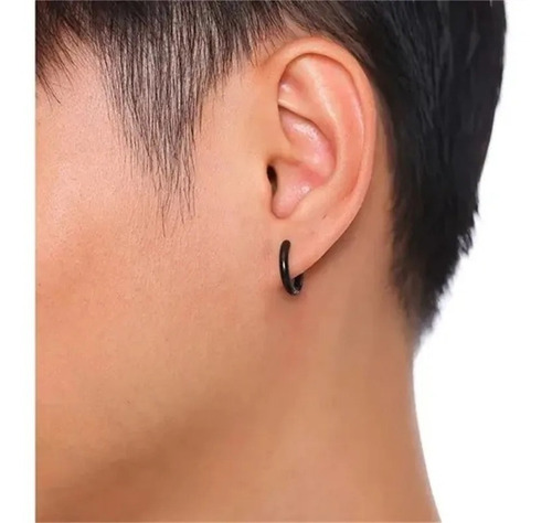 Pack 6 Pares Aretes Hombre Con Piercing, Arracadas Hombre