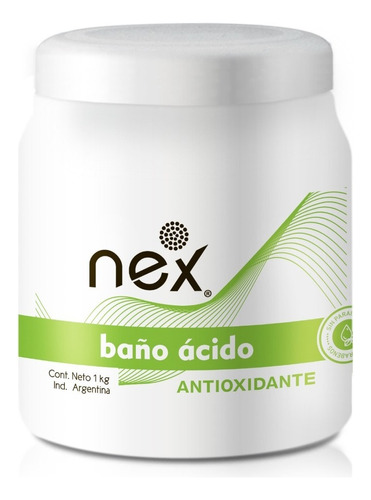 Baño De Crema Nex  Mascara Capilar Acida Antioxidante 1 Kg