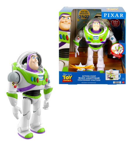 Disney Y Pixar Toy Story, Figura De Acción Parlante De Buz.