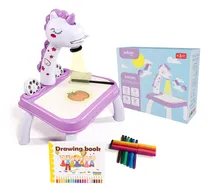 Comprar Mesa Didáctica Proyector Dibujo Musical Belluno Baby Tavola Color Lila