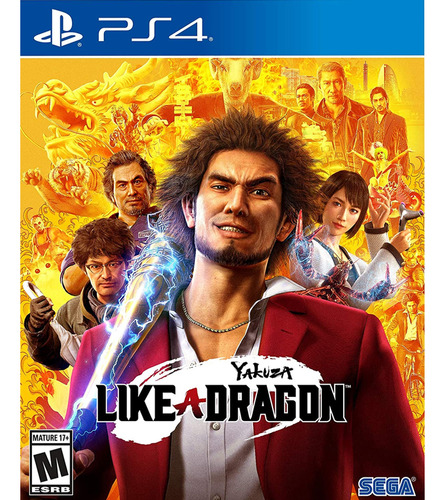 Yakuza Like A Dragon Standard E Ps4