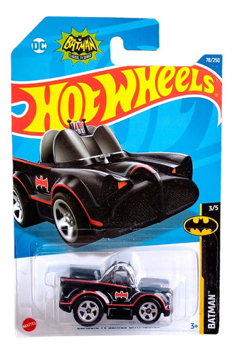 Classic Tv Series Batmobile Hot Wheels Tooned Batman