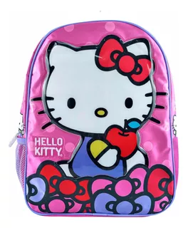 Mochila Hello Kitty Scool Licenciada Original -mochila Niñas