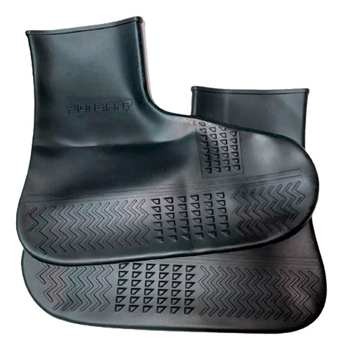 Capa Sapato Impermeável Silicone Tênis Chuva Motoboy Preto