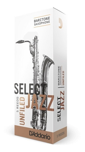 Cañas D'addario Select Jazz Para Saxo Baritono