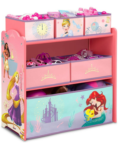 Organizador Juguetes Juguetero Niños Disney Princess 