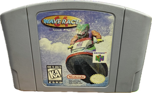Waverace 64 Colección Nintendo 64 Super Mario 64 Nintendo. (Reacondicionado)