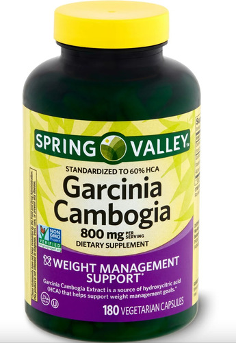 Garcinia Cambogia 800mg X180 - Unidad a $1029