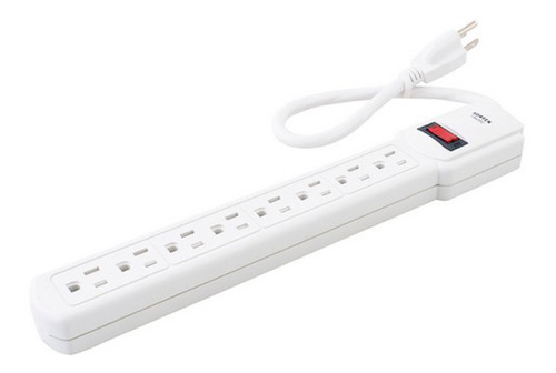 Multicontacto 127v 8 Entradas Aterrizadas Barr Surtek 136202