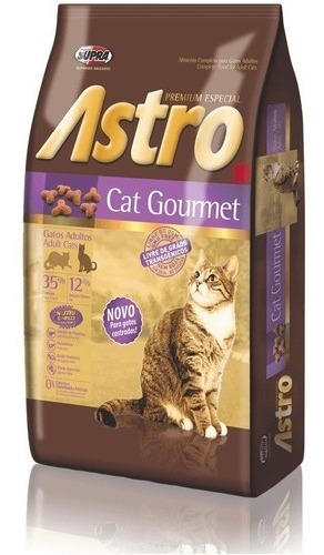 Astro Cat Gourmet Para Gatos Castrados 10.1kg