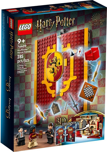 Lego Harry Potter - Gryffindor House Banner -285 Pcs 76409