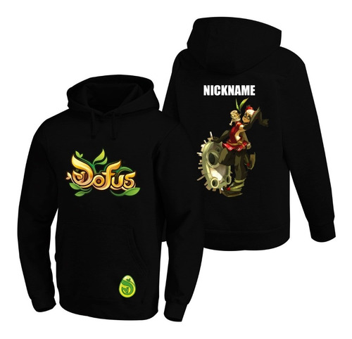 Sudadera Dofus Personaje  Panda M Nickname Personalizable