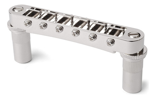 Gotoh Tune-o-matic Puente Con Tachuelas/bujes, Chapado En Cr