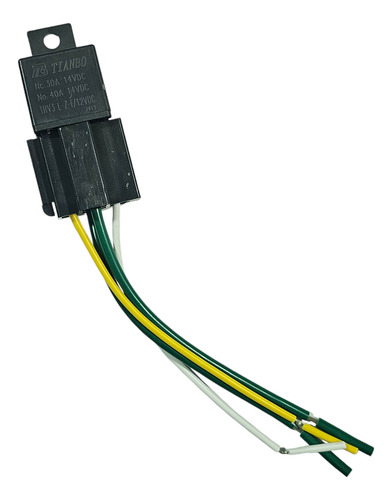 Relevador Automotriz 12v Con Porta Relay (paquete De 10)