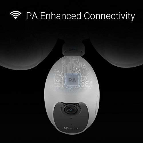 Imagen 3 de 8 de Cámara Con Foco Seguridad Wifi, 1080p Sirena Audio Ezviz