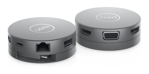 Imagen 3 de 3 de Dock Universal Dell Da310 Usb-c 7 En 1 Power Pass Through