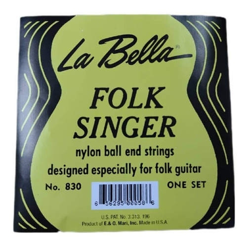 Set De Cuerdas De Nailon Para Guitarra La Bella No. 830