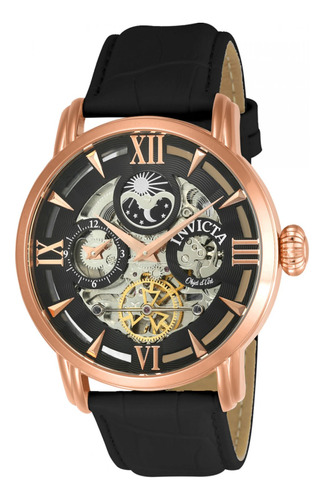 Reloj Para Hombres Invicta Objet D Art 22653 Negro